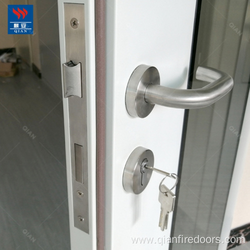 Certified fire resistant doors with lock